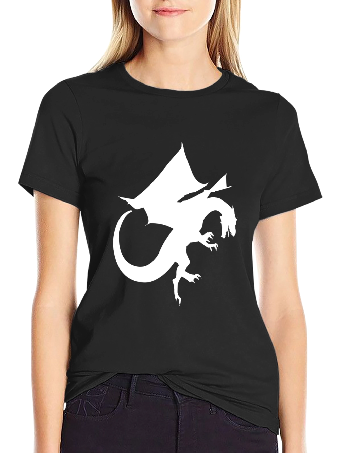 Dragon Graphic T-Shirt - Black Tee