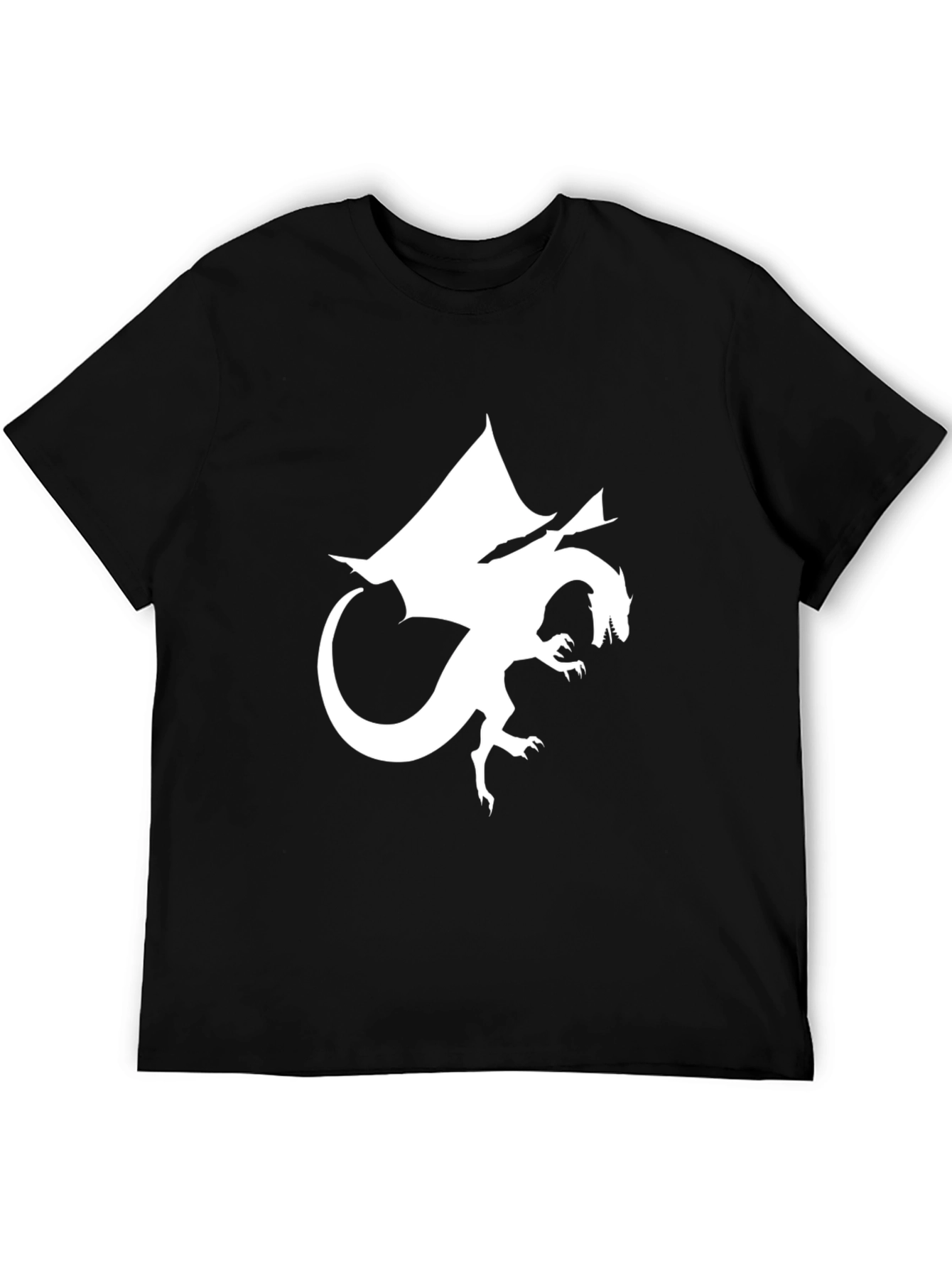 Dragon Graphic T-Shirt - Black Tee