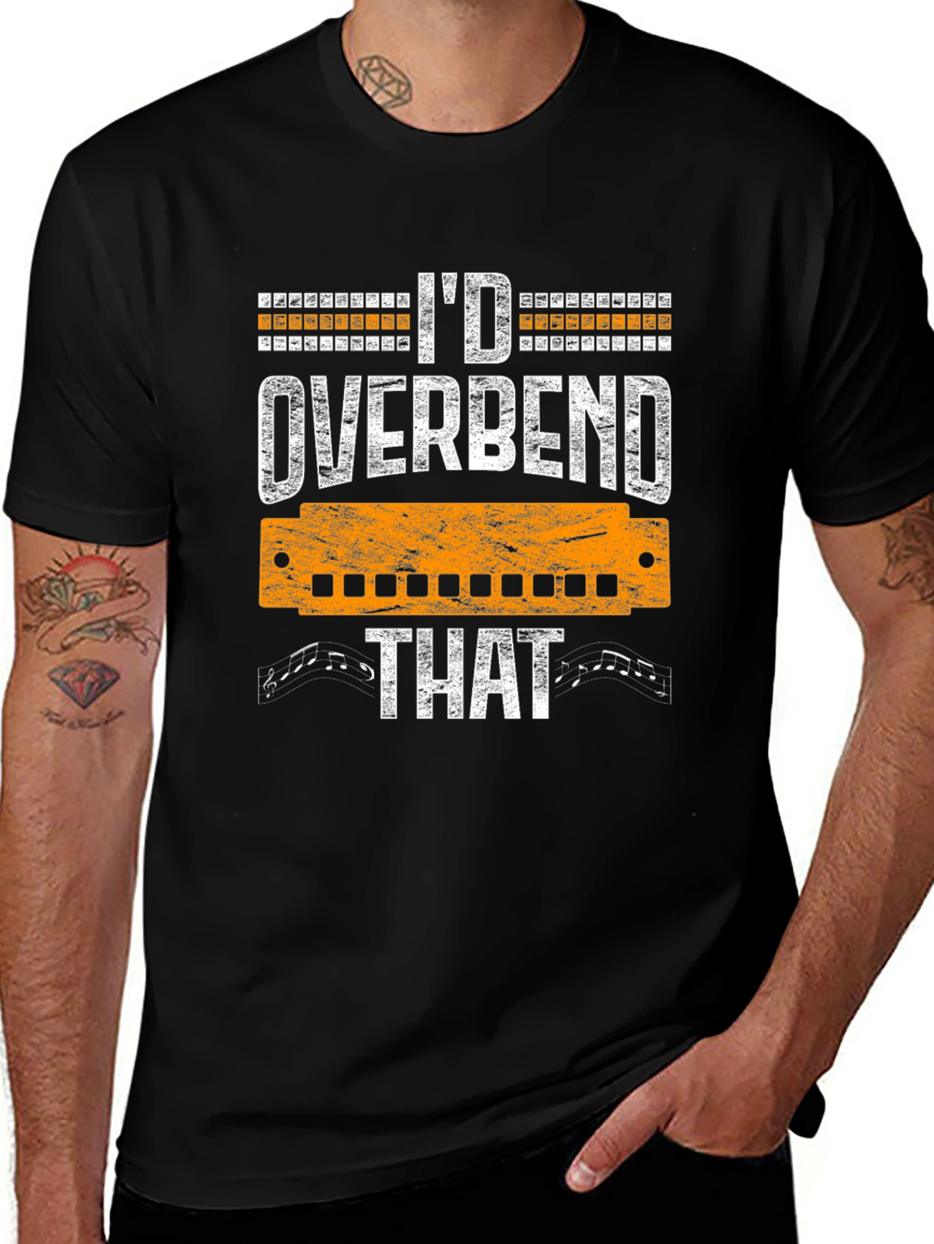 Id Overbend That Harmonica Music T-Shirt
