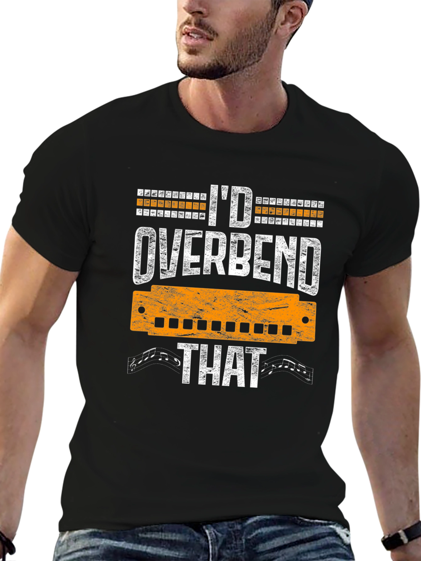 Id Overbend That Harmonica Music T-Shirt