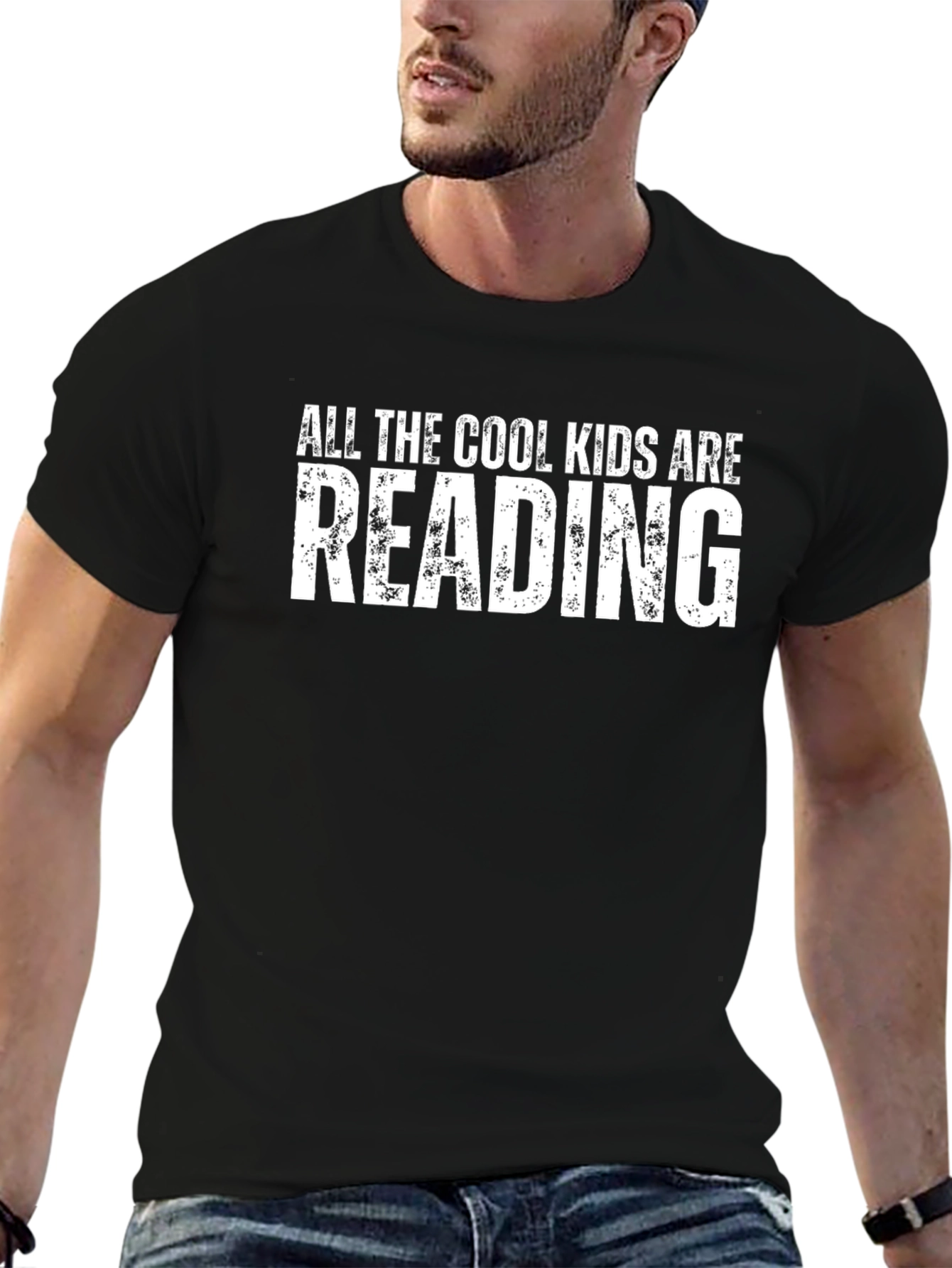 Cool Kids Reading Graphic T-Shirt