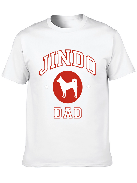 Jindo Dad T-Shirt - Dog Lover Apparel