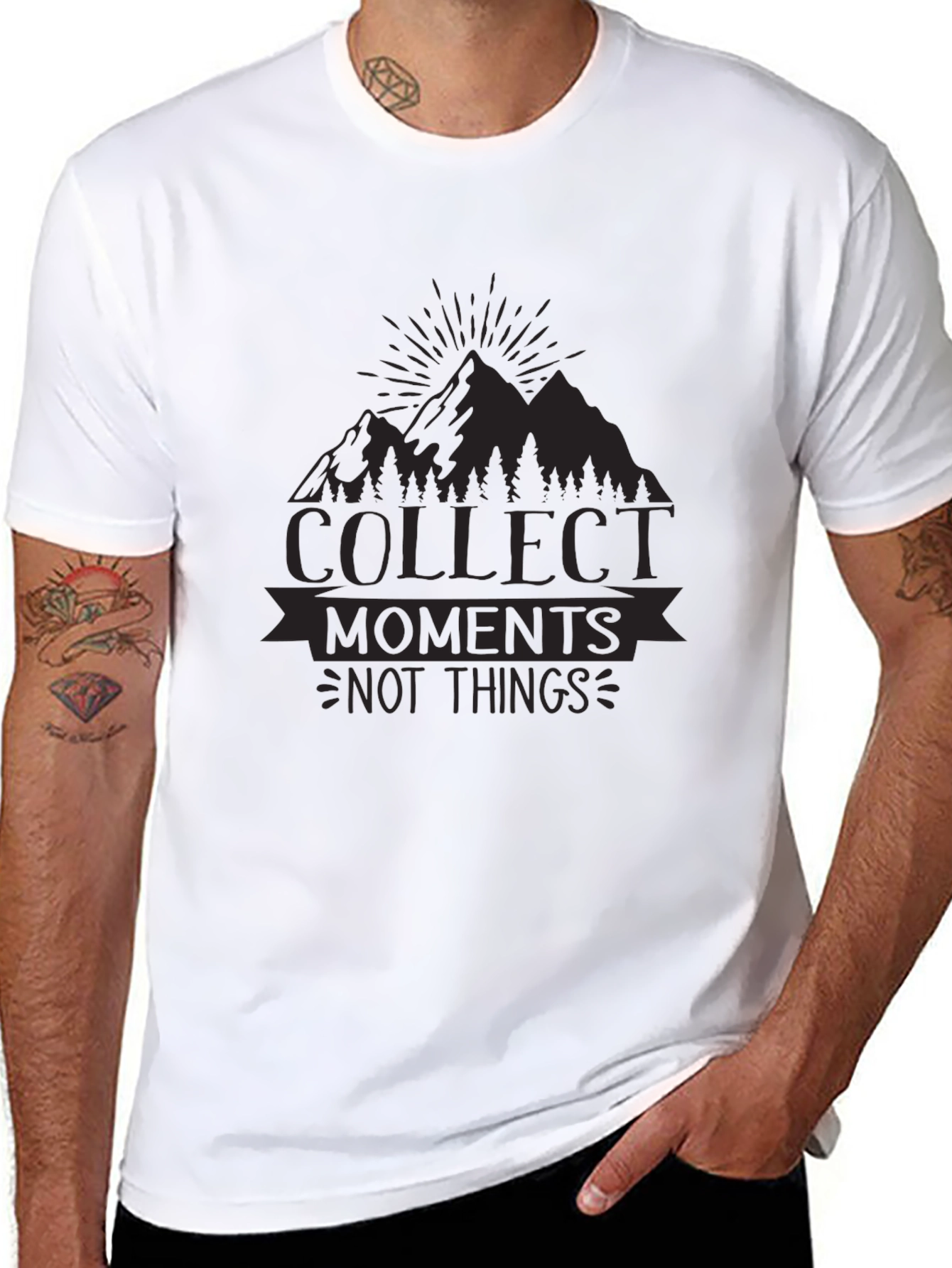 Collect Moments Graphic Tee - Black