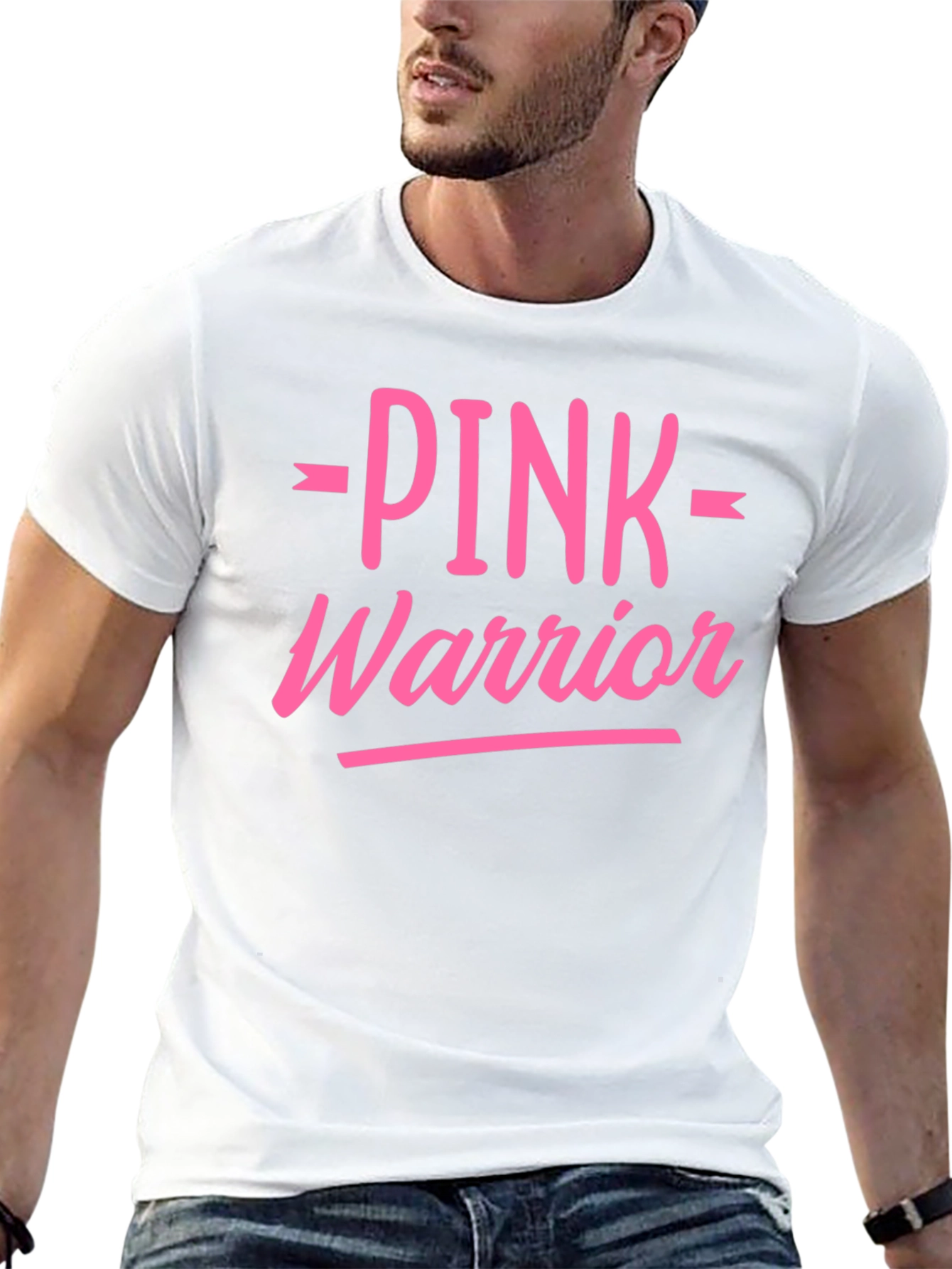 Pink Warrior T-Shirt - Breast Cancer Awareness