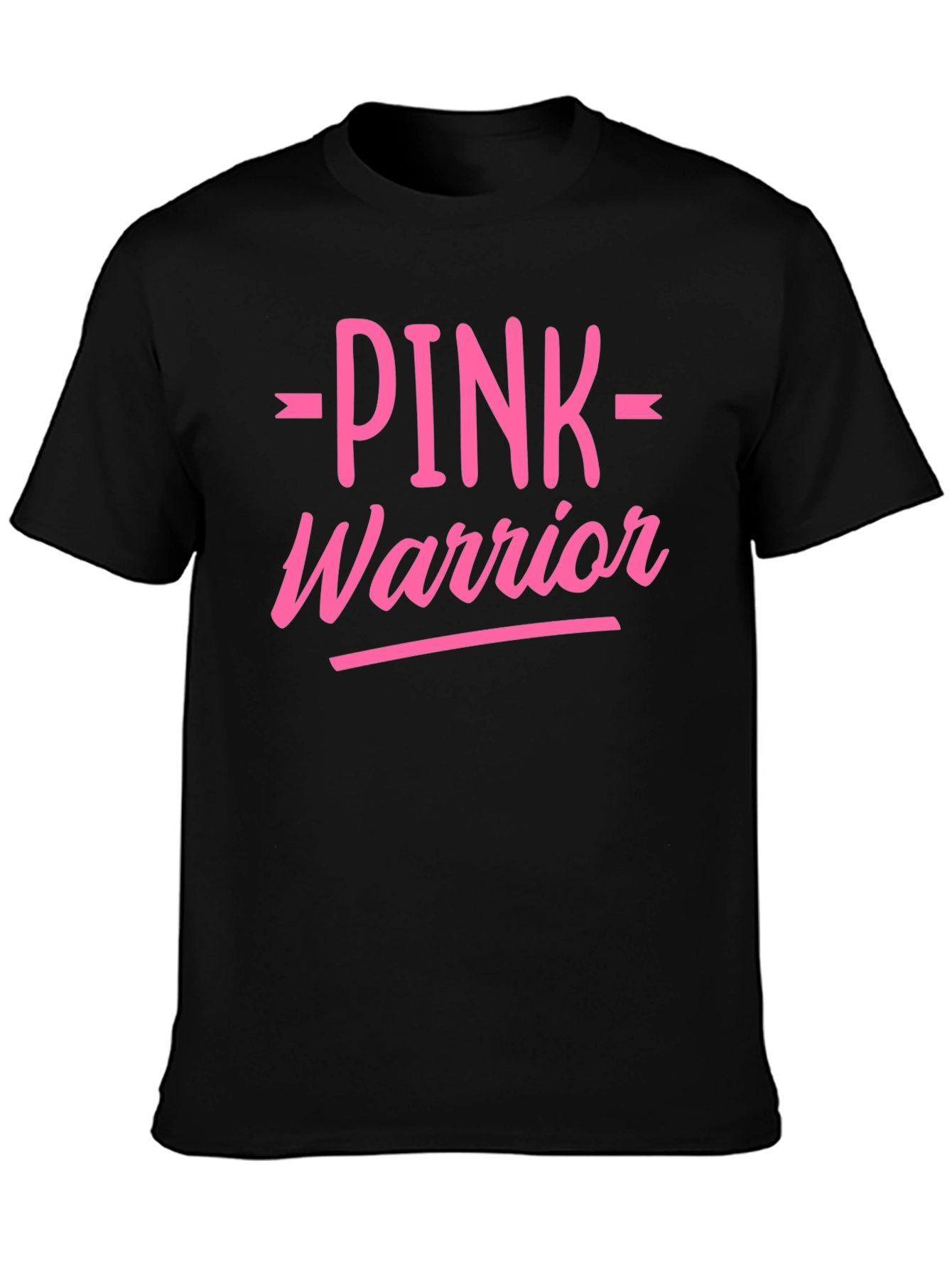 Pink Warrior T-Shirt - Breast Cancer Awareness