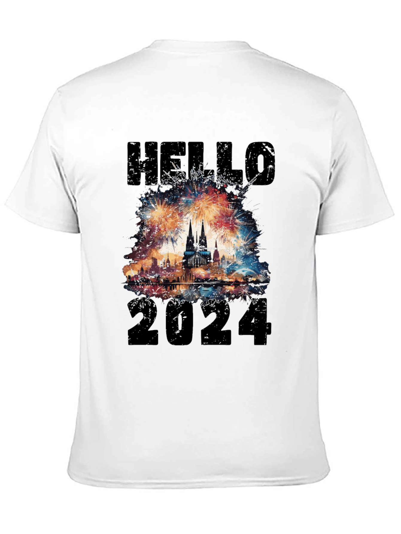 Hello 2024 New Year Celebration T-Shirt