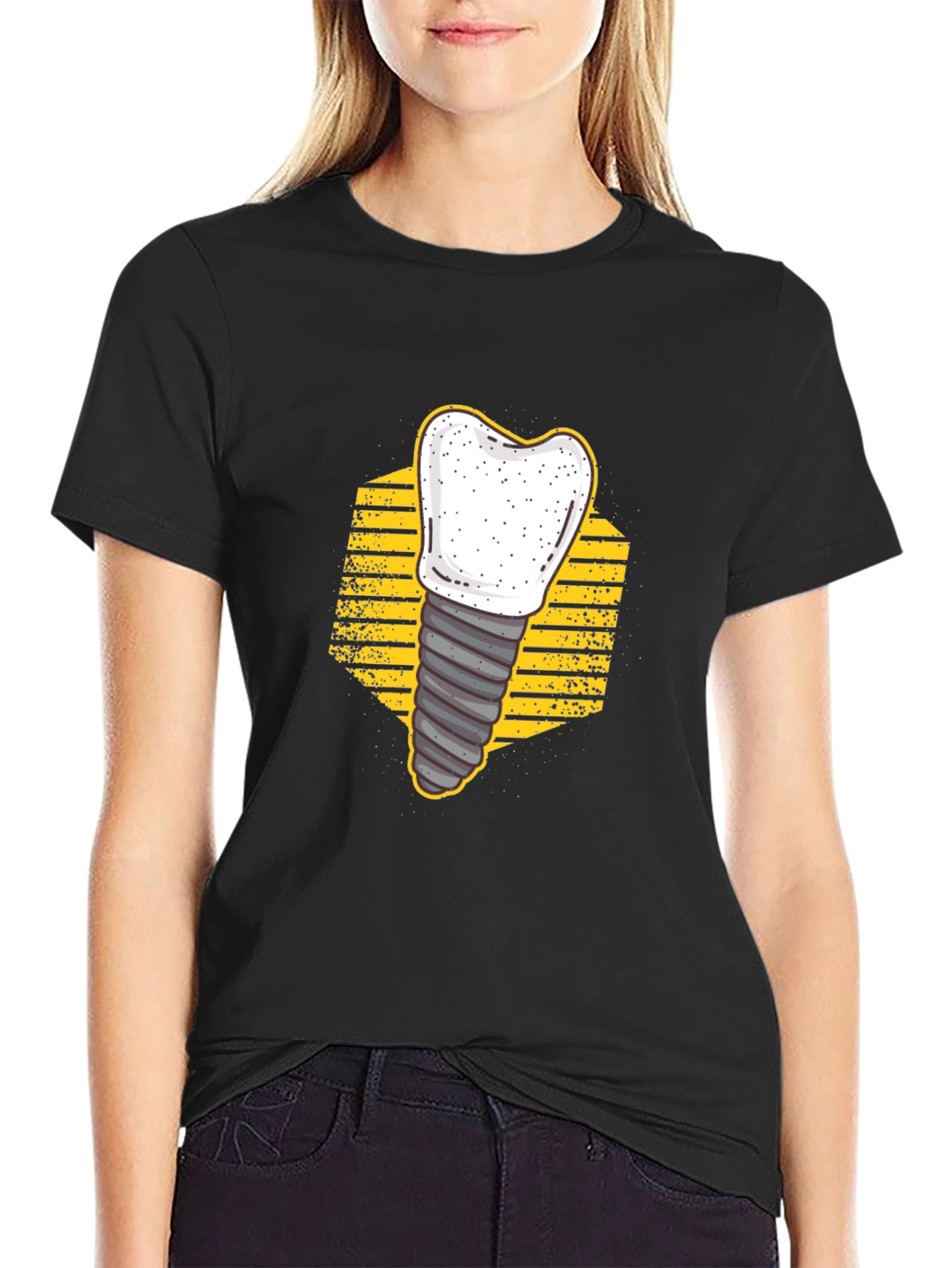 Dental Implant T-Shirt - Tooth Graphic Tee
