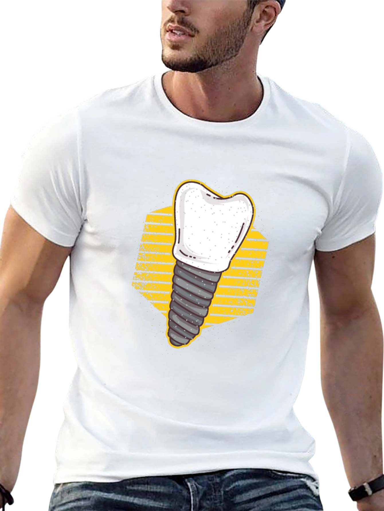 Dental Implant T-Shirt - Tooth Graphic Tee