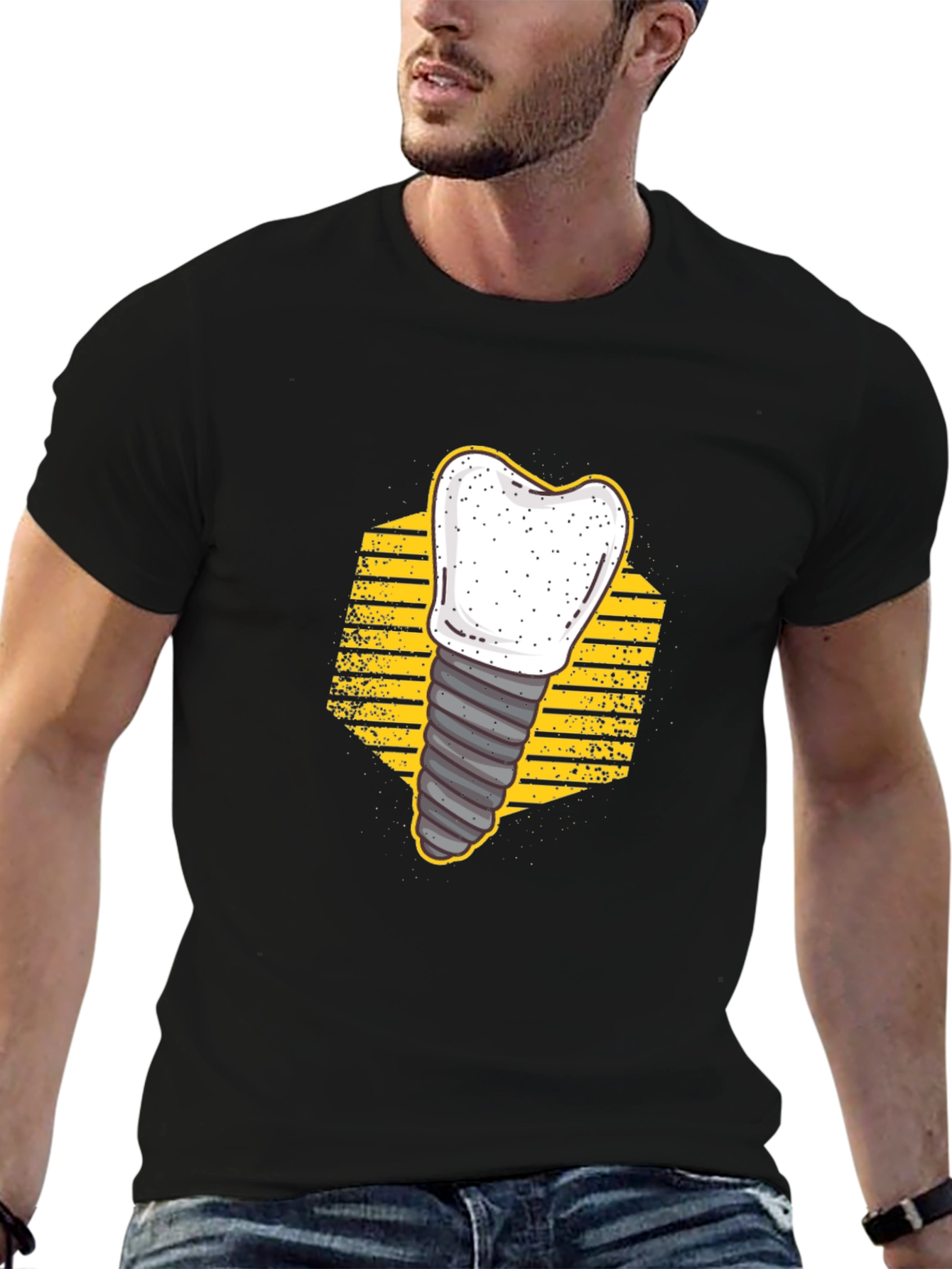 Dental Implant T-Shirt - Tooth Graphic Tee