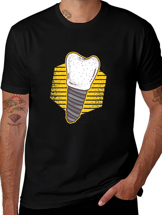 Dental Implant T-Shirt - Tooth Graphic Tee