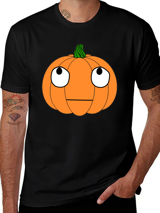 Funny Pumpkin Face Halloween T-Shirt