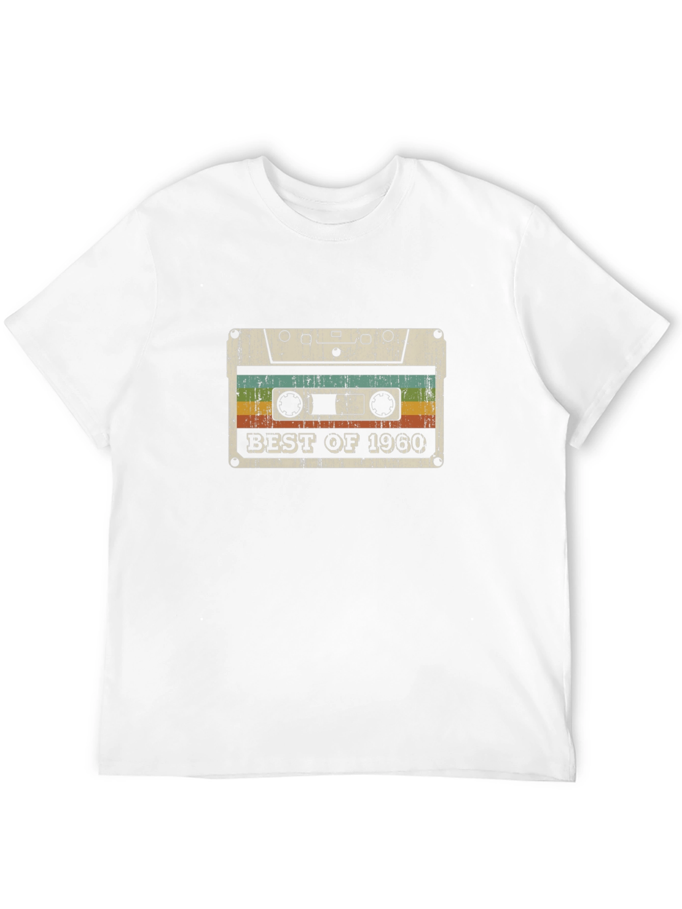 Best of 1960 Cassette Tape Graphic T-Shirt