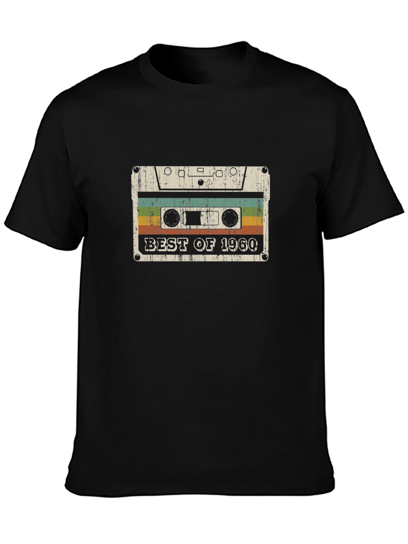 Best of 1960 Cassette Tape Graphic T-Shirt