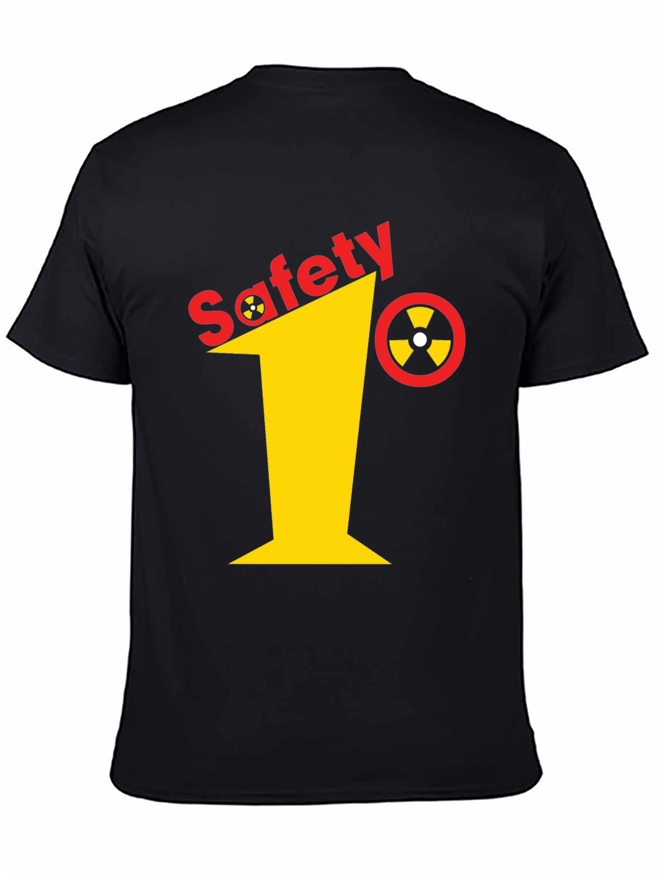 Safety First T-Shirt Black Graphic Tee