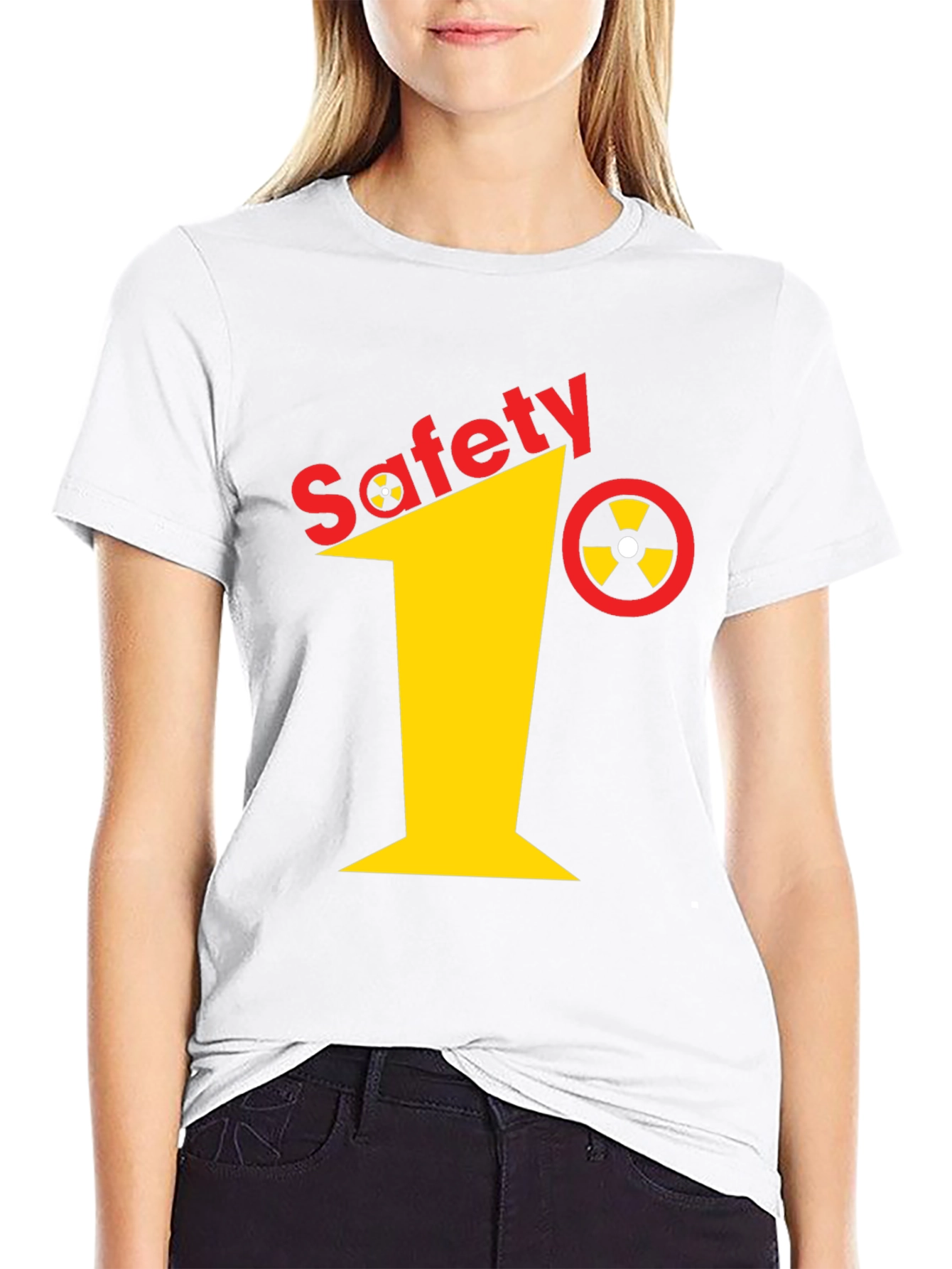 Safety First T-Shirt Black Graphic Tee