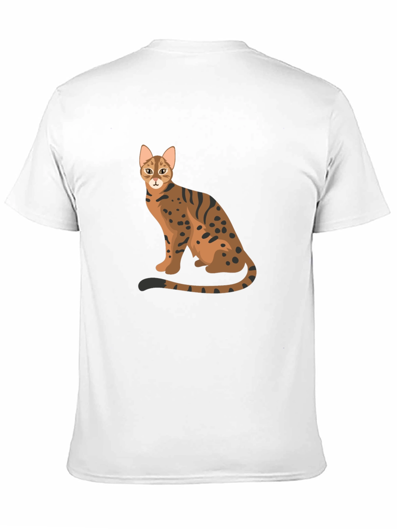 Cool Cat Graphic Tee - Unisex Black T-Shirt