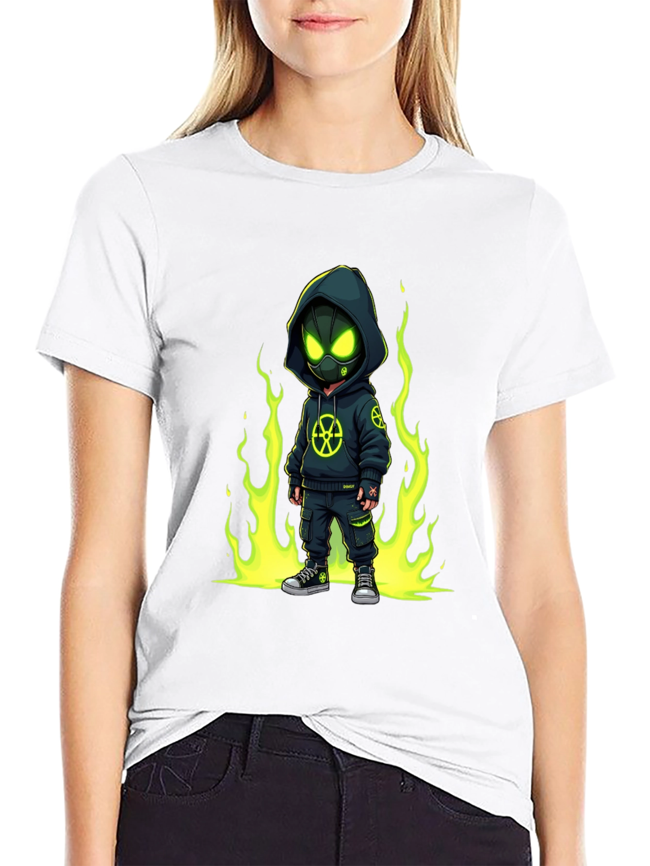 Radioactive Hoodie Graphic T-Shirt