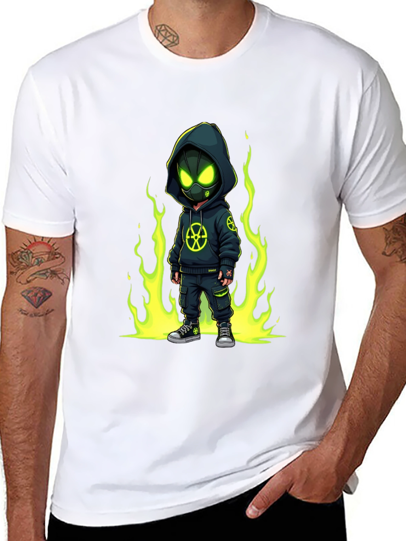 Radioactive Hoodie Graphic T-Shirt