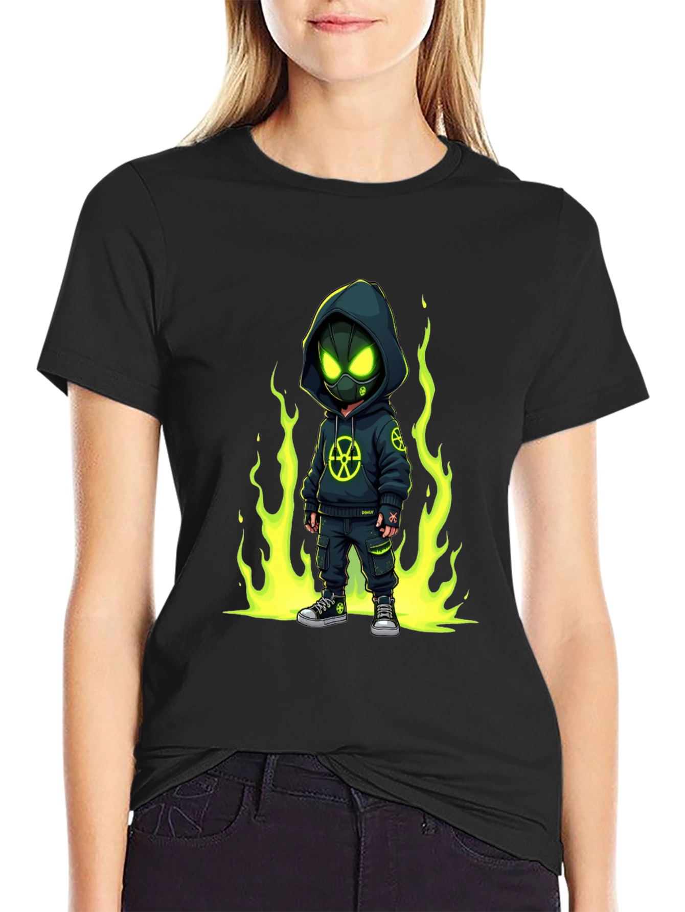 Radioactive Hoodie Graphic T-Shirt
