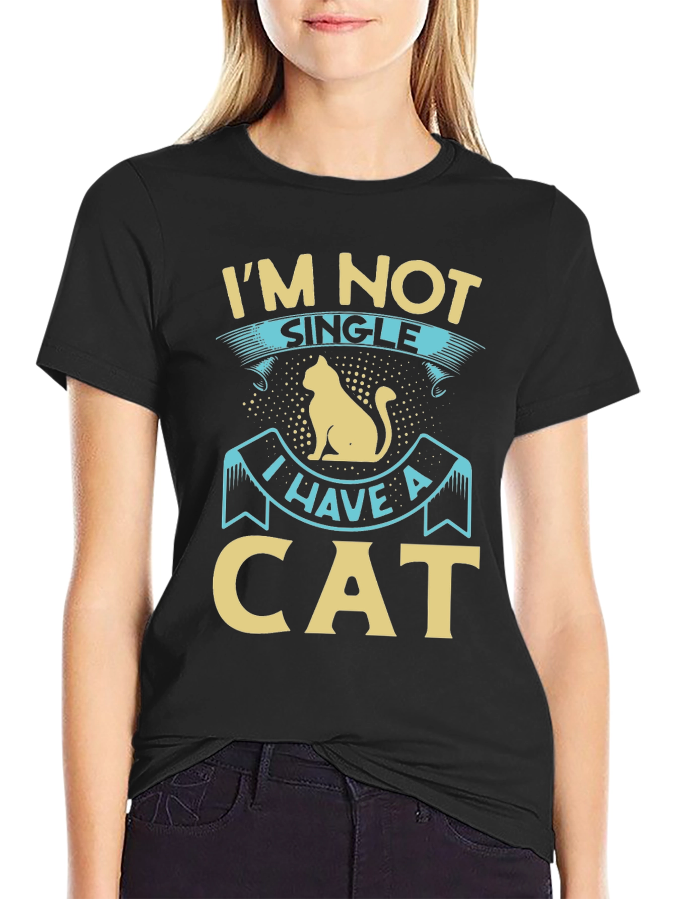 Im Not Single I Have a Cat T-Shirt