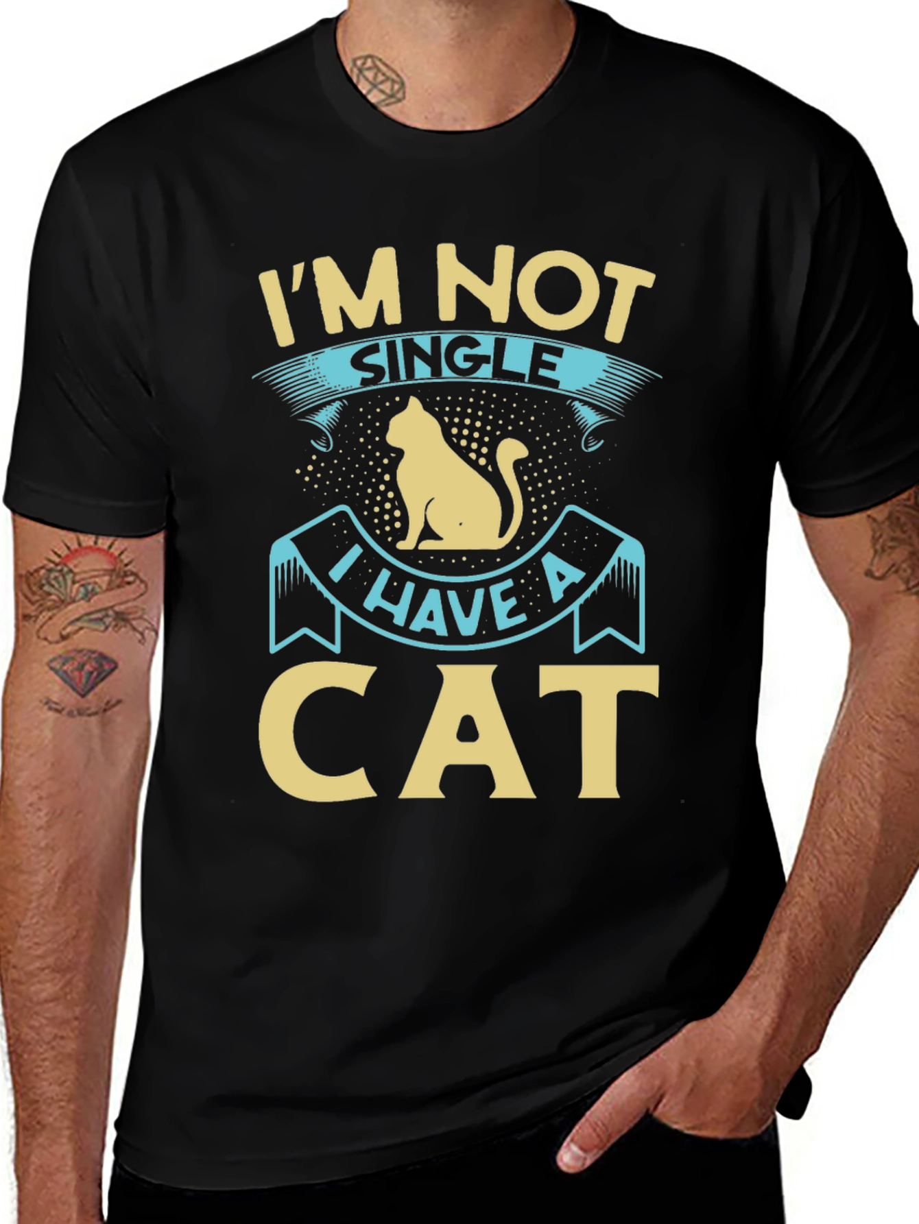 Im Not Single I Have a Cat T-Shirt