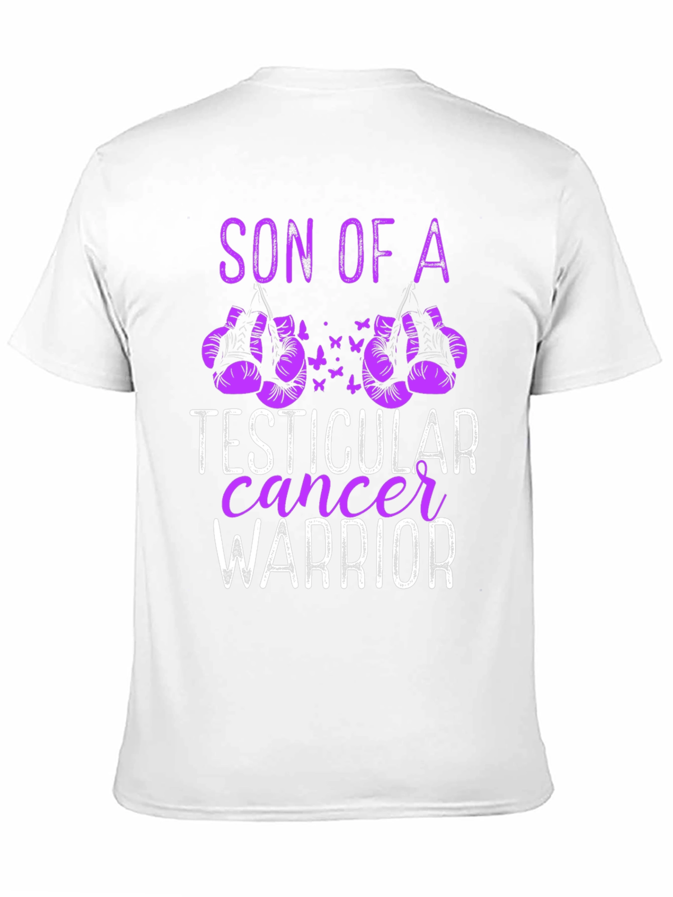 Son of a Testicular Cancer Warrior T-Shirt