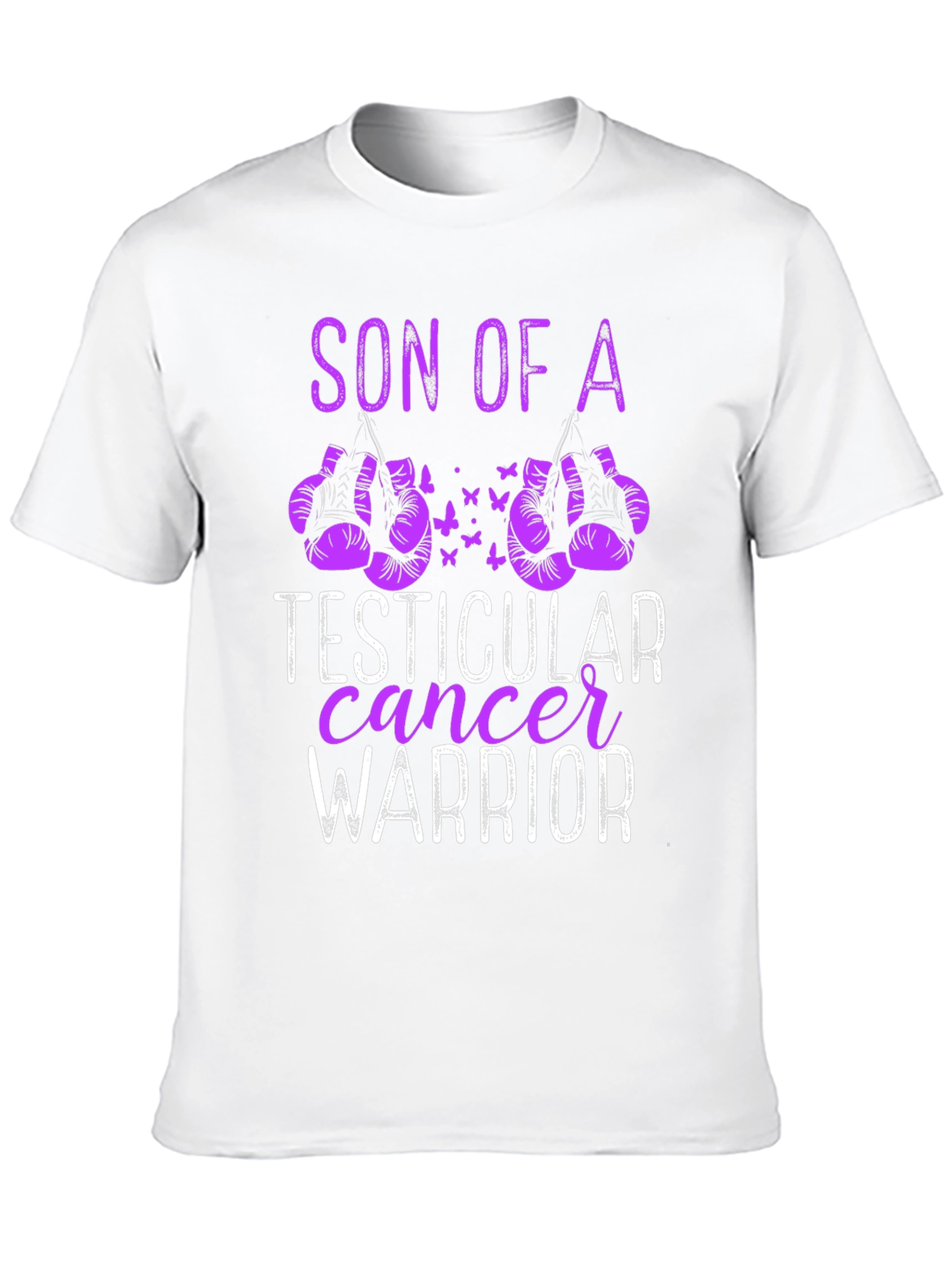 Son of a Testicular Cancer Warrior T-Shirt