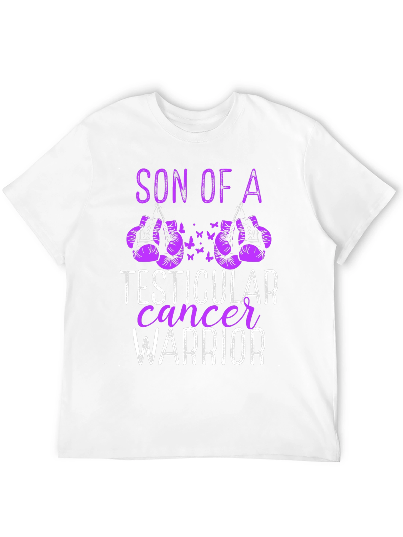 Son of a Testicular Cancer Warrior T-Shirt