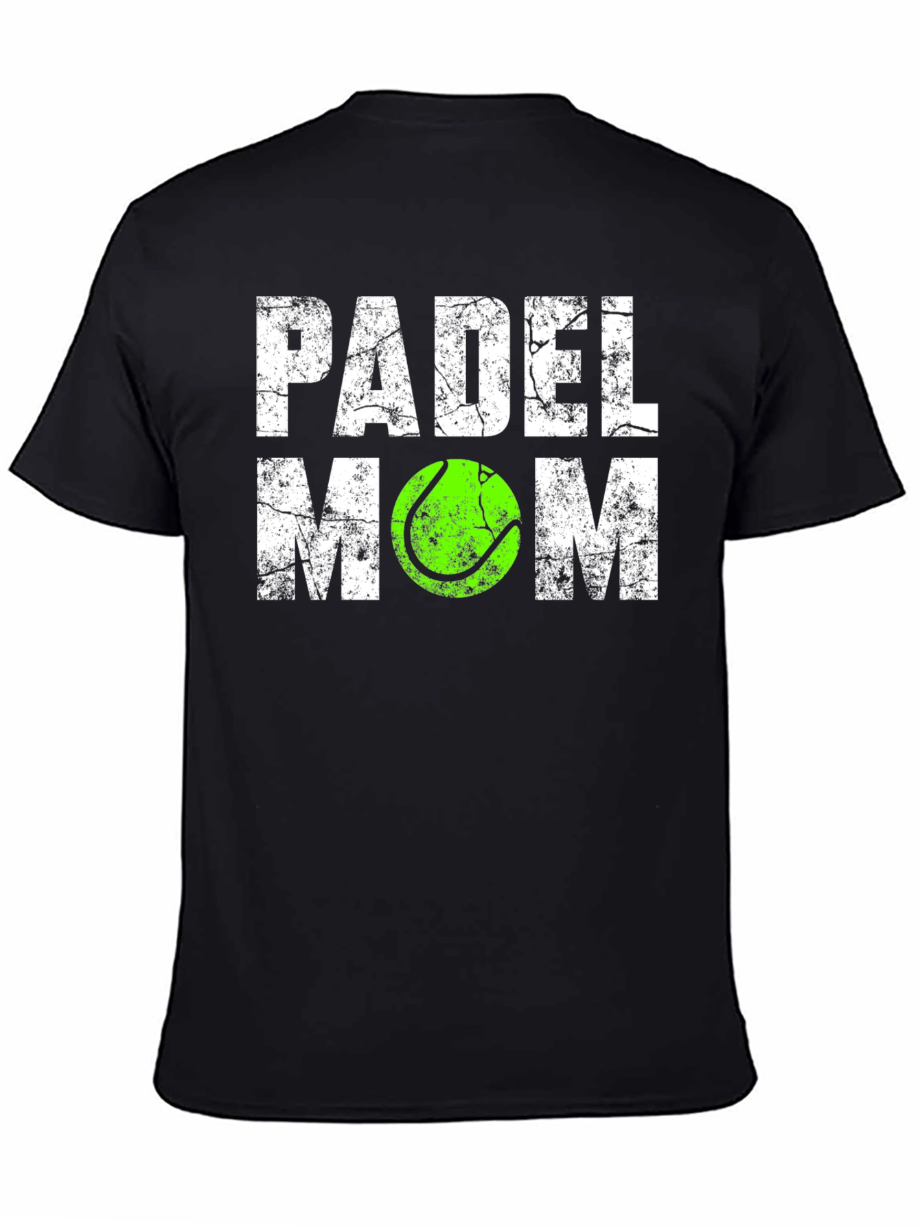 Padel Mom Graphic Tee - Tennis Ball Design