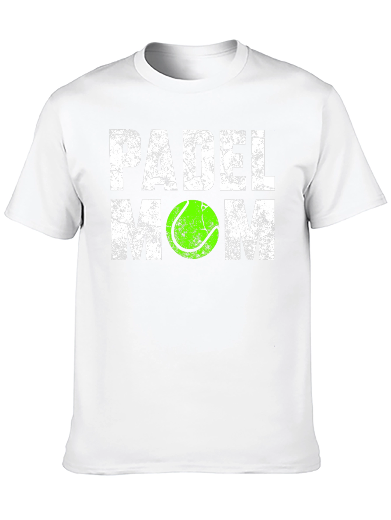 Padel Mom Graphic Tee - Tennis Ball Design
