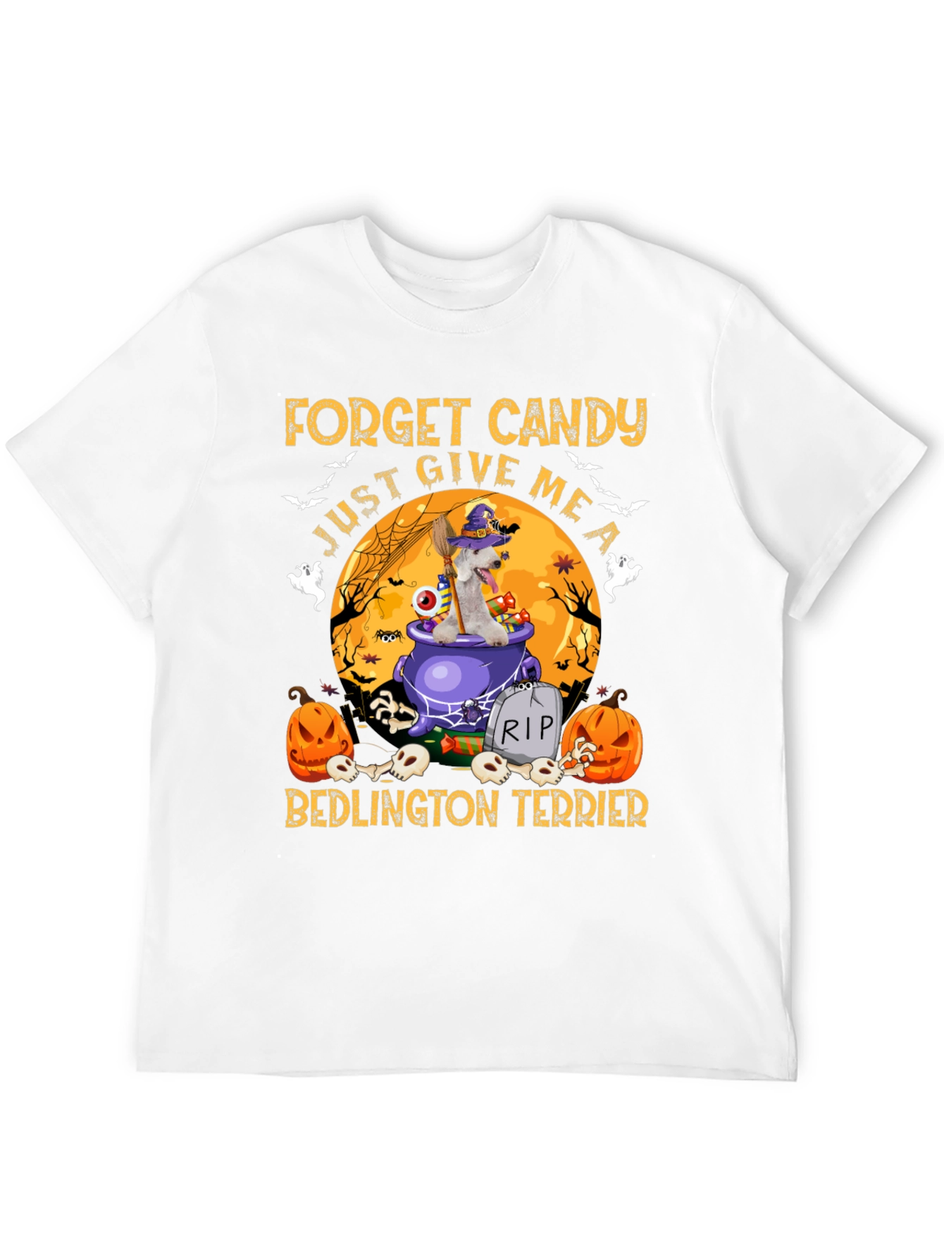 Halloween Bedlington Terrier T-Shirt