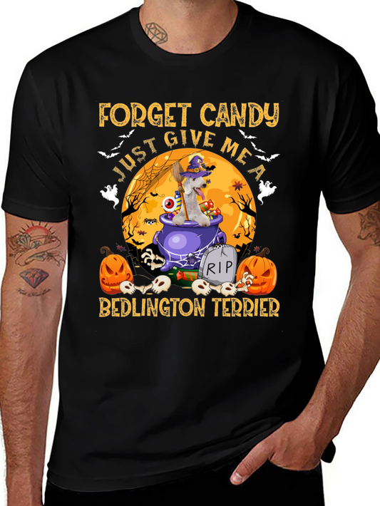 Halloween Bedlington Terrier T-Shirt
