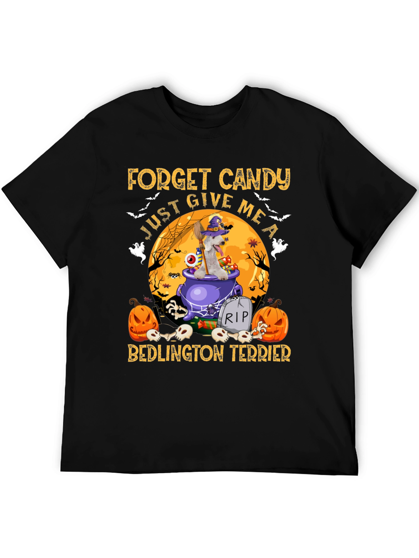 Halloween Bedlington Terrier T-Shirt