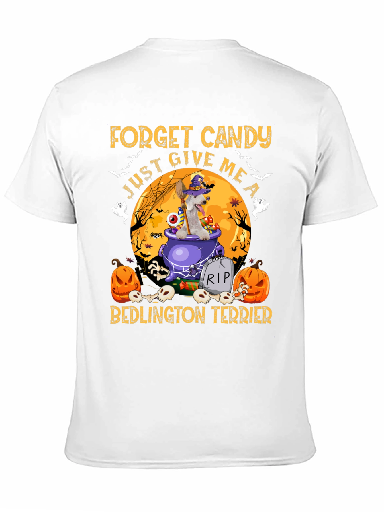 Halloween Bedlington Terrier T-Shirt