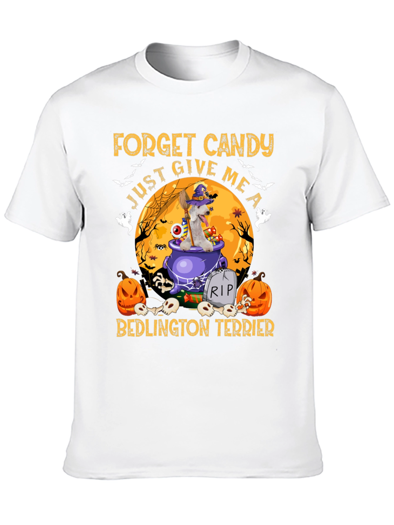 Halloween Bedlington Terrier T-Shirt