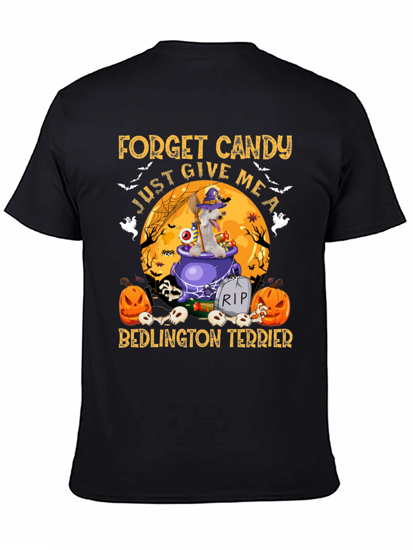 Halloween Bedlington Terrier T-Shirt