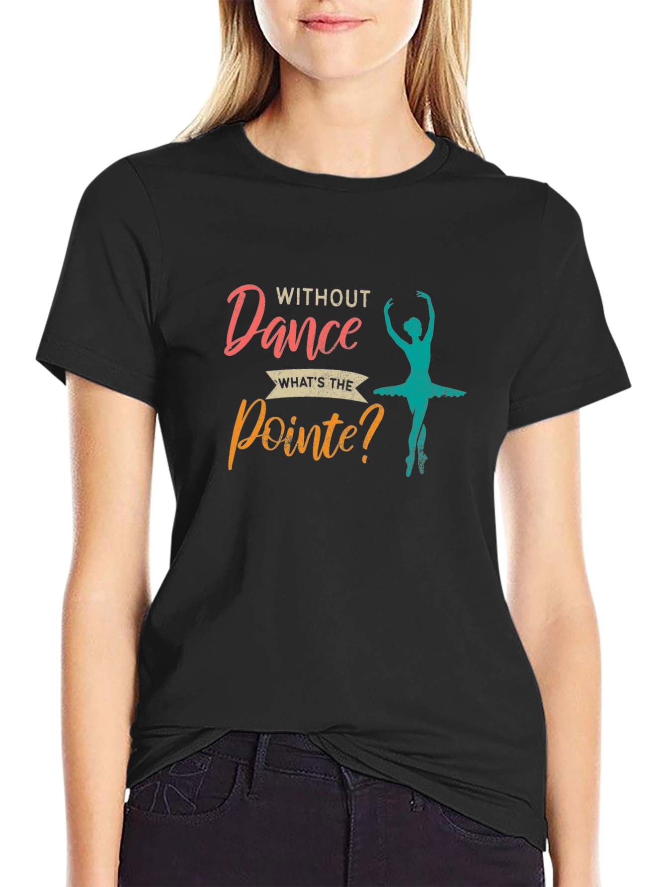 Dance Pointe Graphic T-Shirt - Unique Dancer Tee