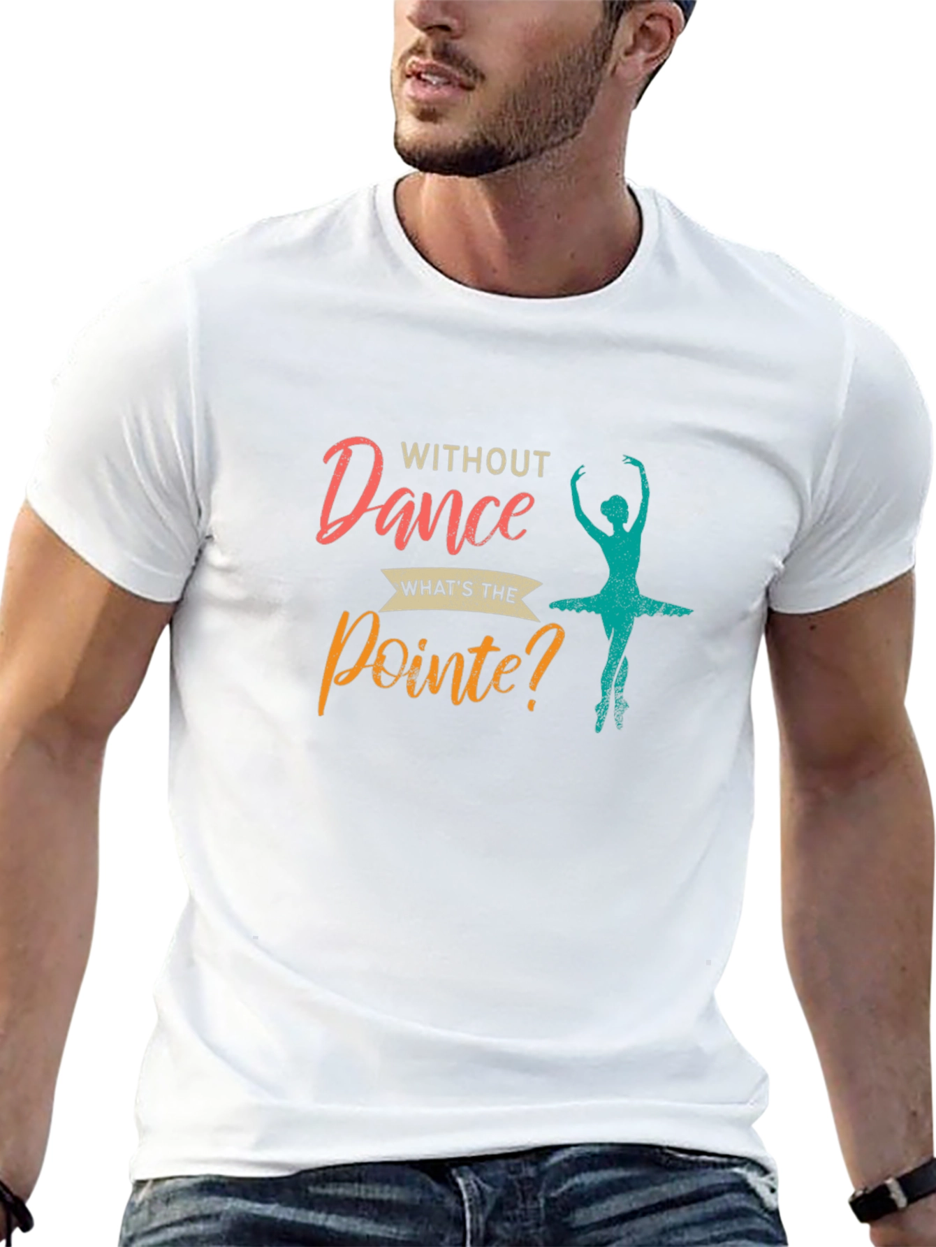 Dance Pointe Graphic T-Shirt - Unique Dancer Tee