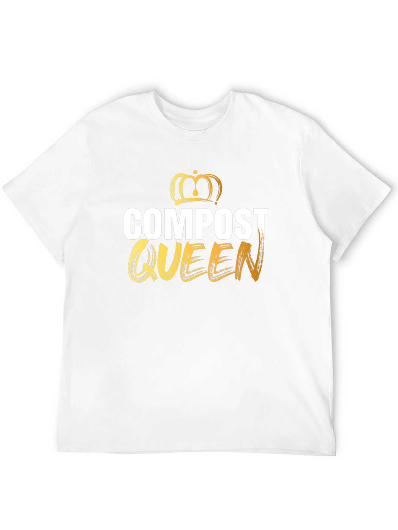 Compost Queen T-Shirt - Black Graphic Tee