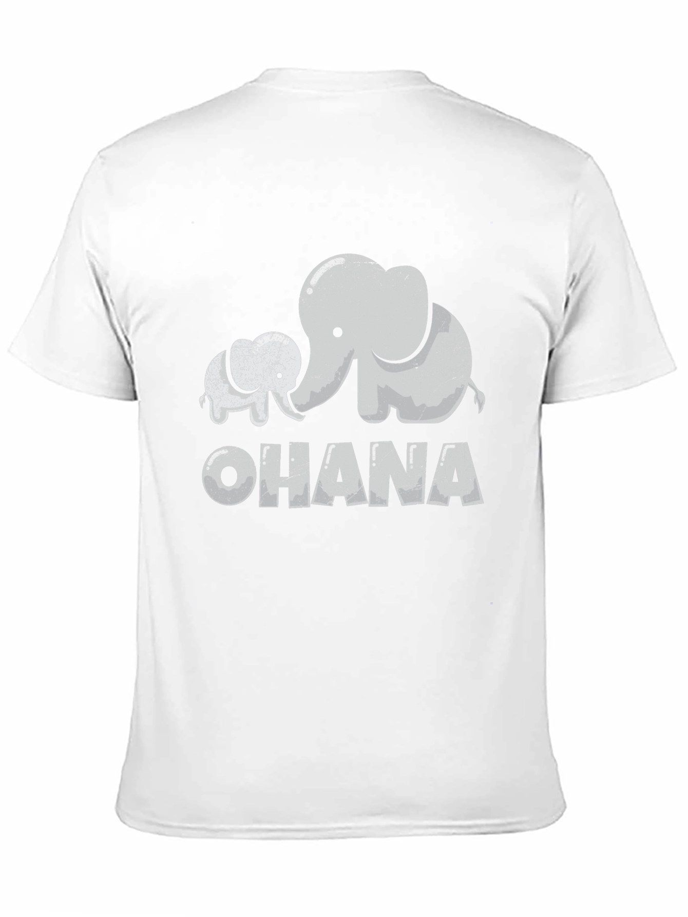 Ohana Elephant T-Shirt - Family Love Graphic Tee