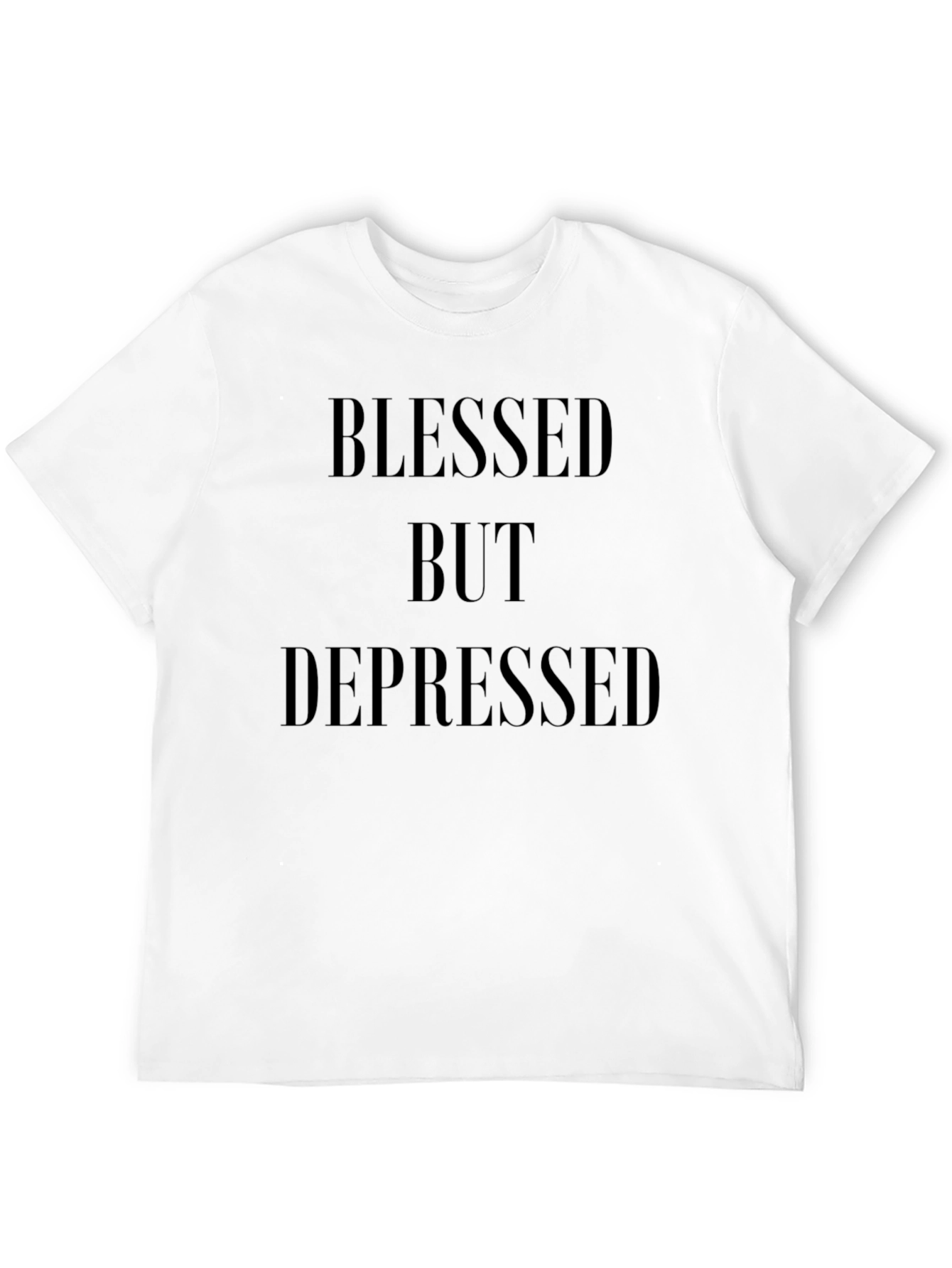 Blessed But Depressed Graphic Tee