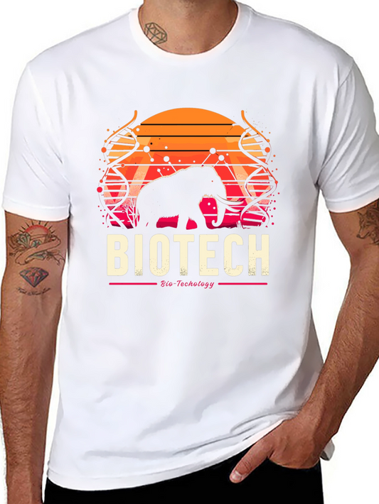 Biotech Elephant T-Shirt - Science & Nature Tee