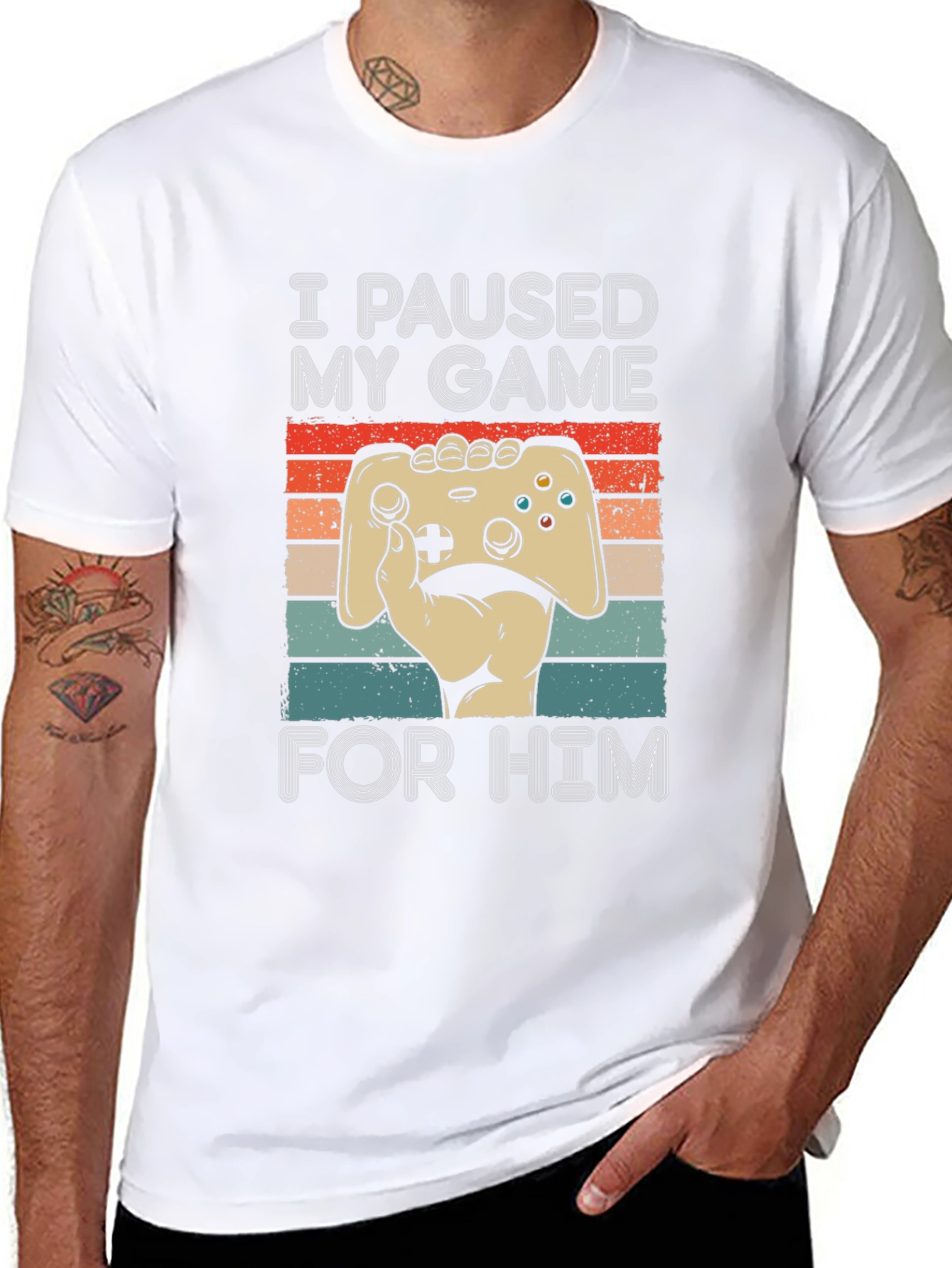 I Paused My Game T-Shirt - Gamer Tee