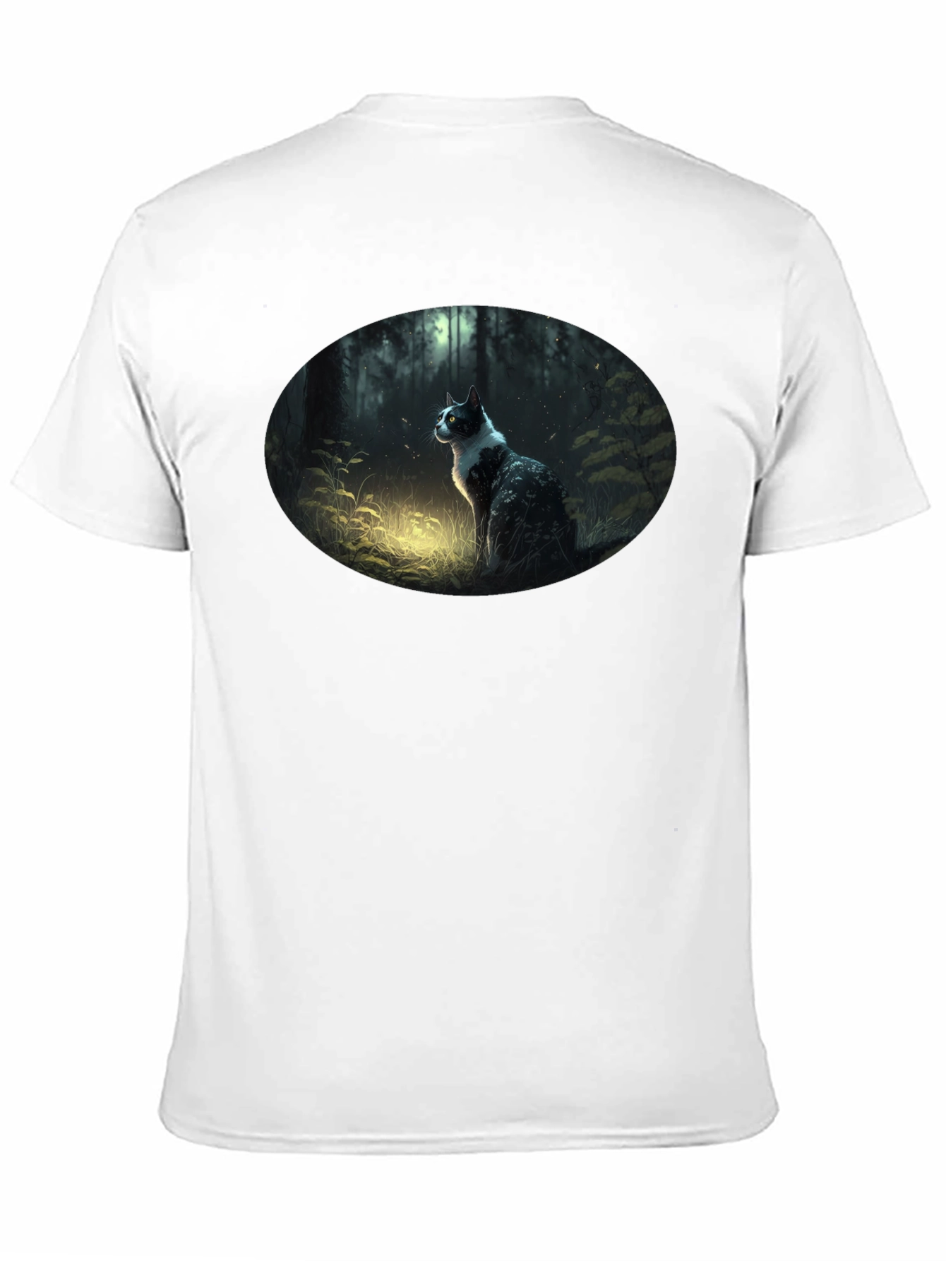 Forest Cat Graphic Tee