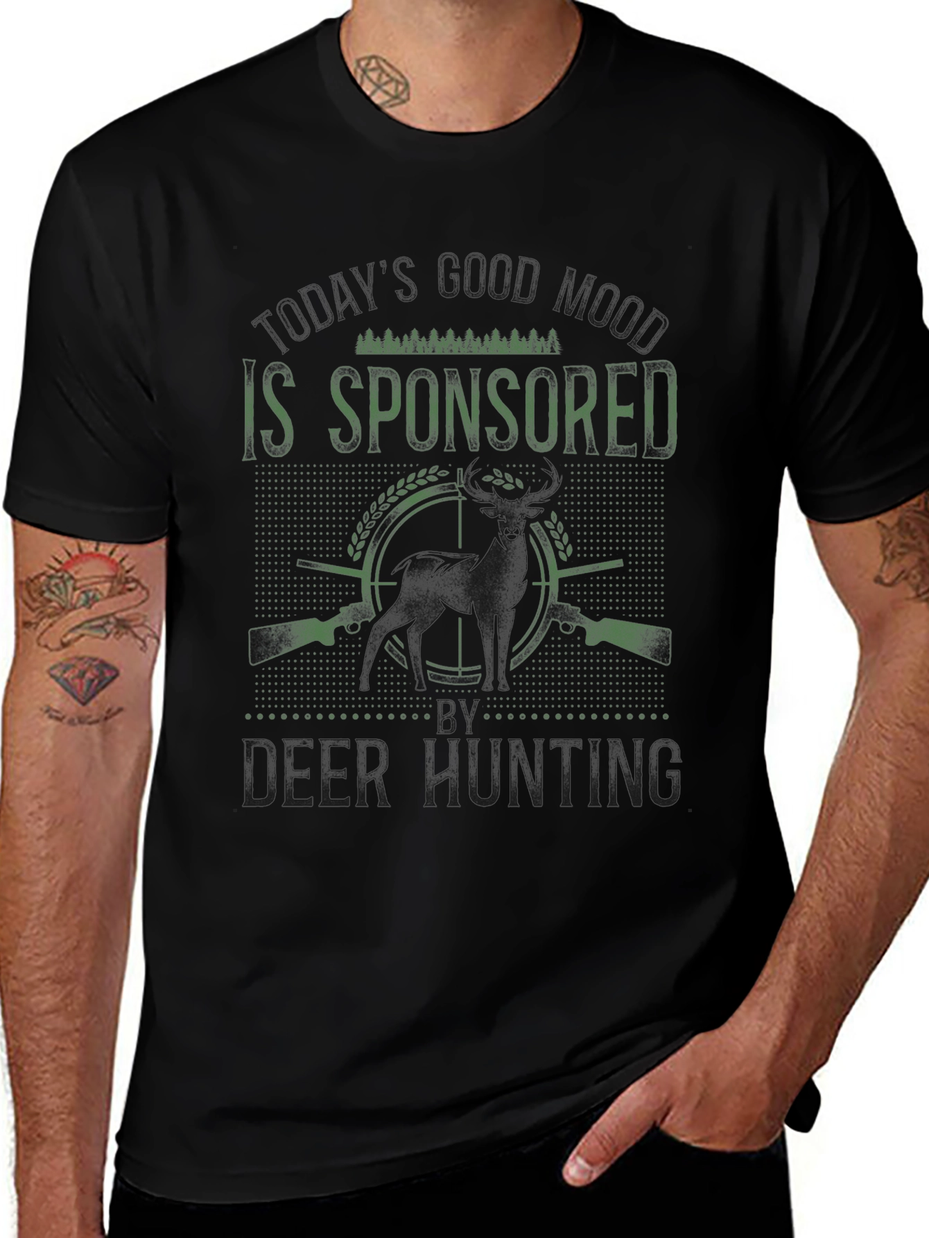 Sponsored by Deer Hunting T-Shirt