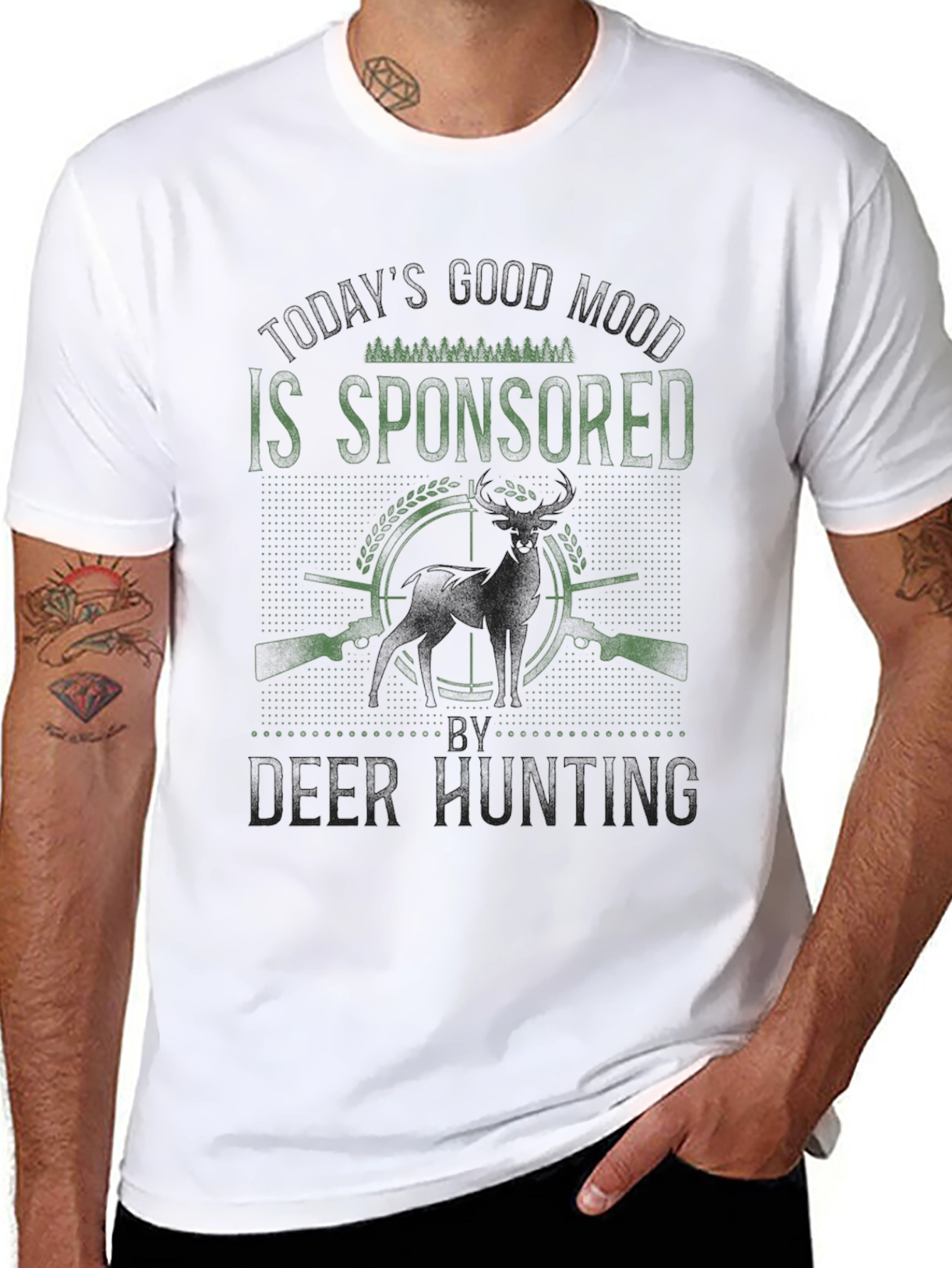 Sponsored by Deer Hunting T-Shirt
