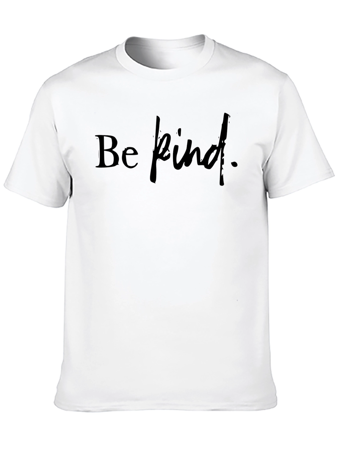 Be Kind Black T-Shirt - Positive Message