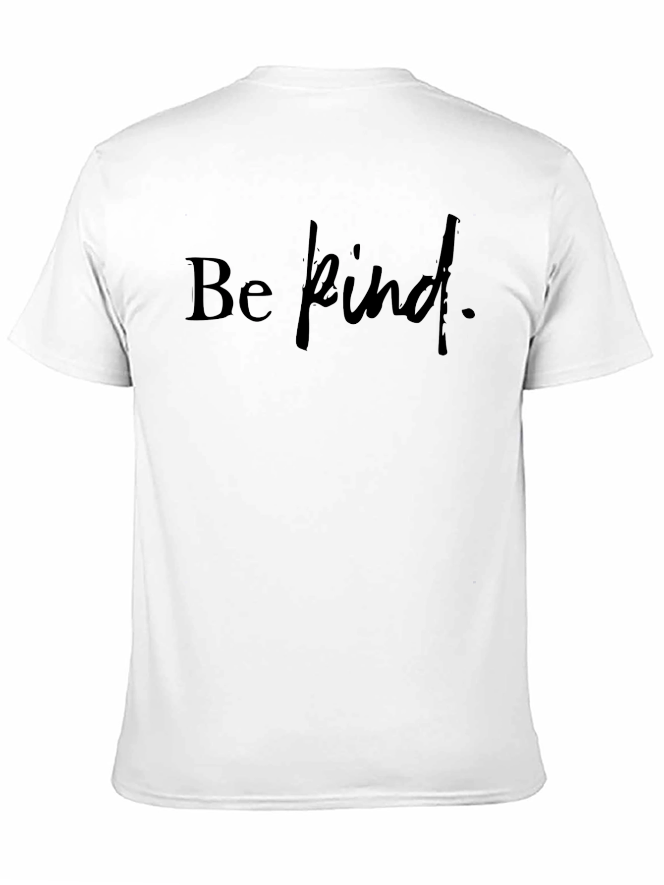 Be Kind Black T-Shirt - Positive Message