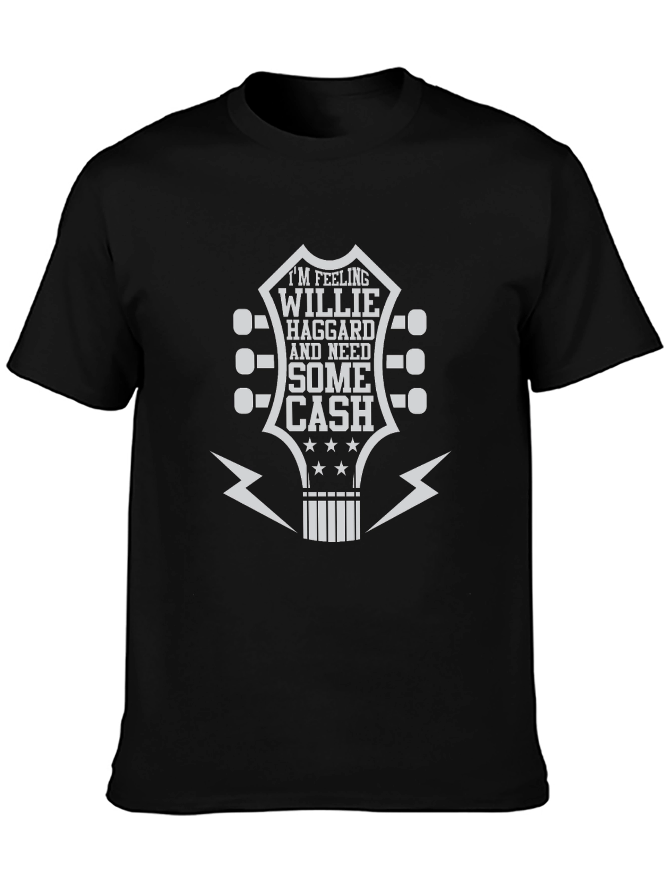 Willie Haggard Cash Graphic Tee