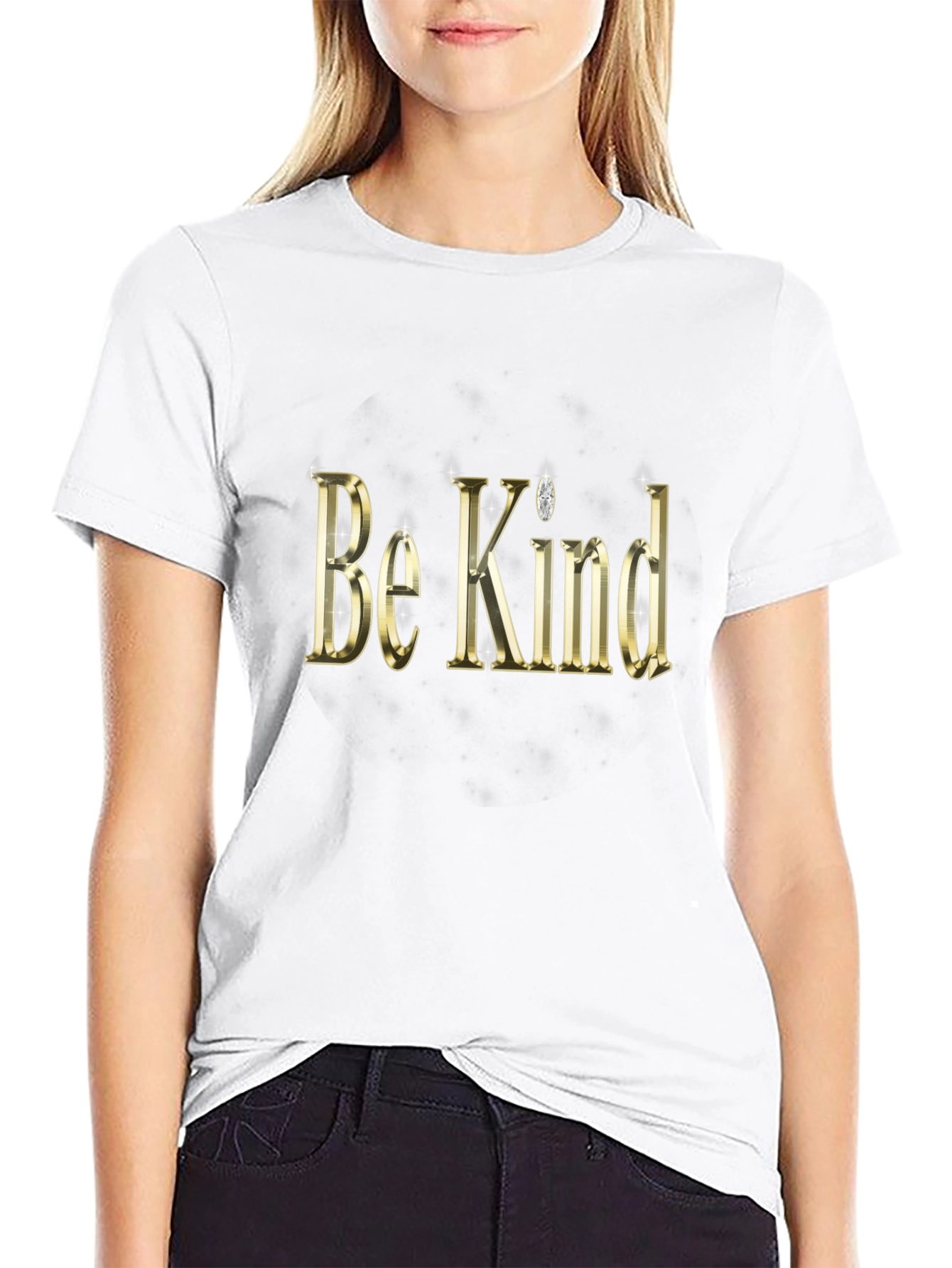 Be Kind Graphic Tee - Gildan Heavy Cotton T-Shirt